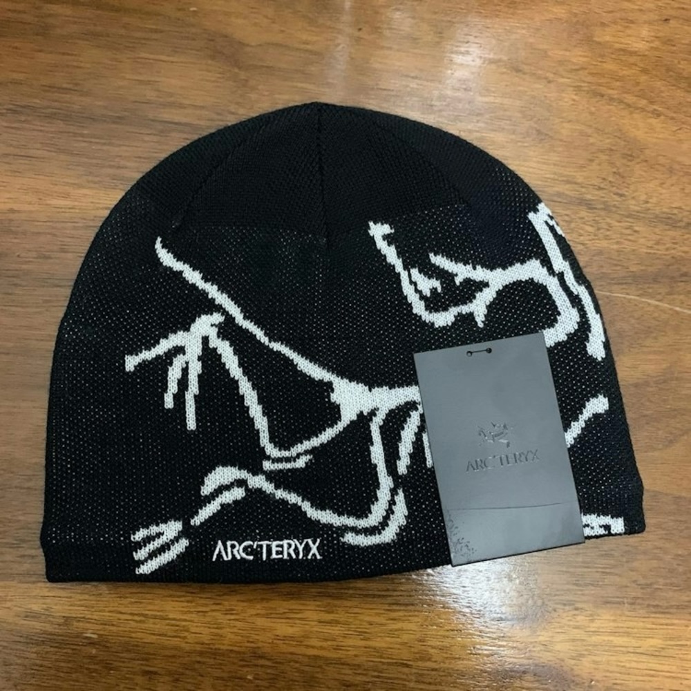 Arcteryx Beanie Hat Black ‘Bird Head Toque Orca’